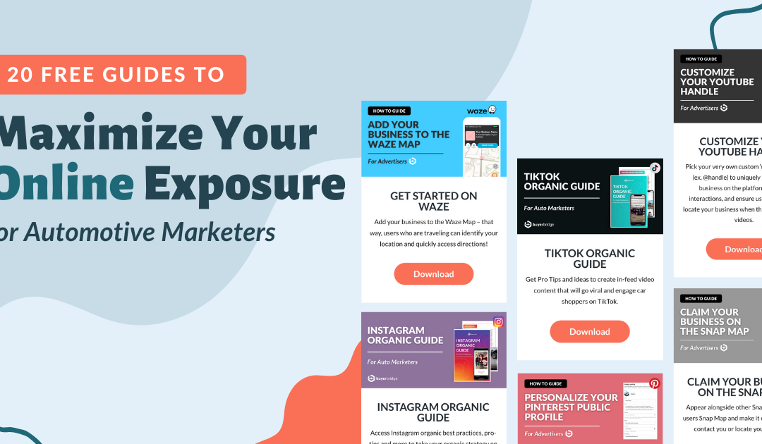 20 Free Business Profile Guides To Maximize Online Exposure (For Automotive)
