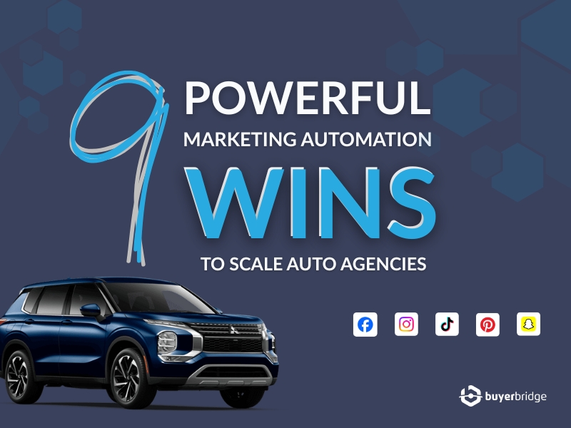 9 Powerful Marketing Automation Wins to Scale Auto Agencies BuyerBridge