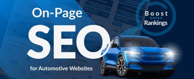 On-Page SEO for Automotive Websites | Boost Rankings