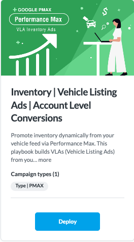 Vehicle Listing Ads Google Playbook