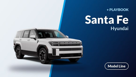 Hyundai Santa Fe Model Line Playbook thumbnail in BuyerBridge