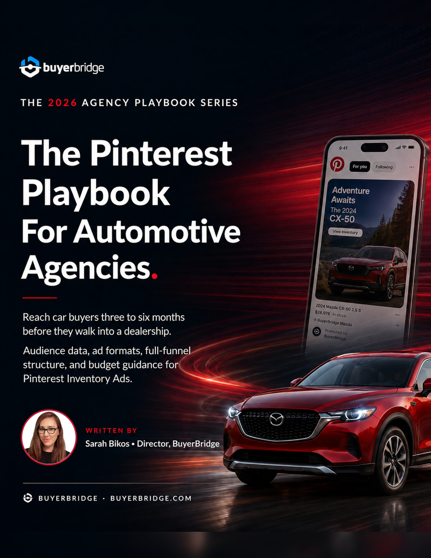 The Pinterest Playbook for Automotive Agencies cover