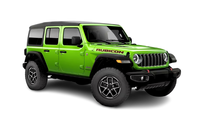 Jeep Wrangler in a TikTok automotive ads vehicle catalog